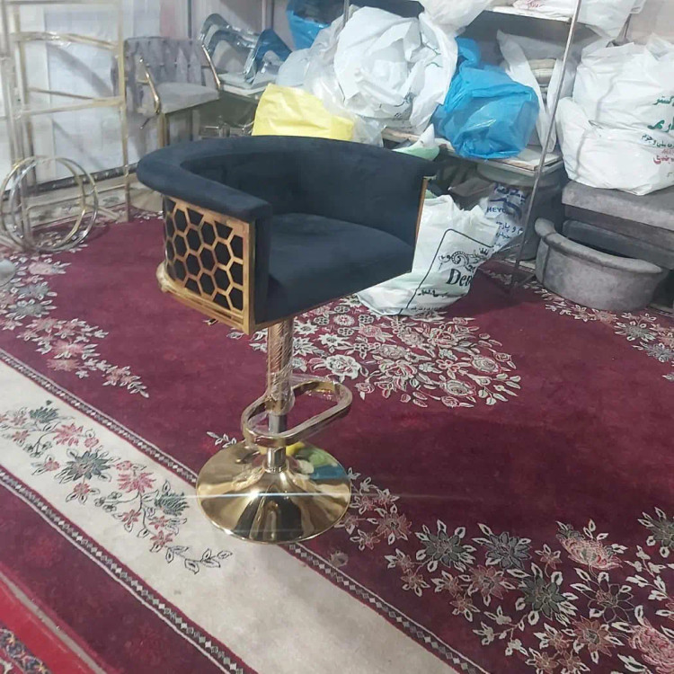 صندلی کانتر پیشخوان زنبوری جک دار فورتیک رنگ بندی