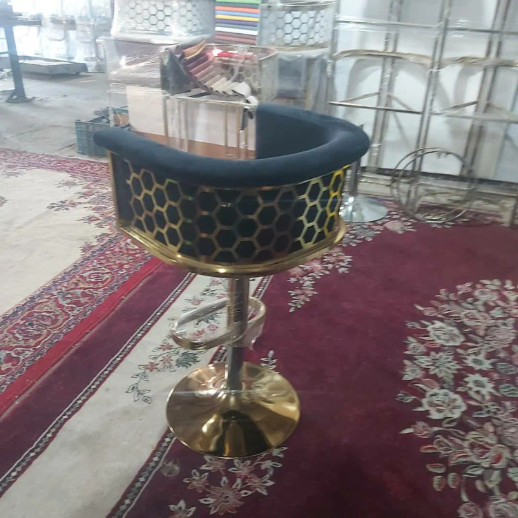 صندلی کانتر پیشخوان زنبوری جک دار فورتیک رنگ بندی