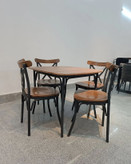 میز و صندلی نهارخوری 4 نفره مدل لهستانی تونت