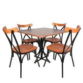 میز و صندلی غذاخوری تونت مدل لهستانی